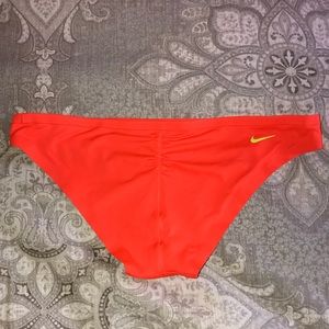 Nike bikini bottom. Gathered & nonslip. Medium